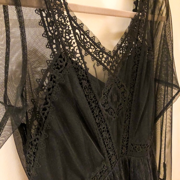 Free People, worn once, little black dress - Picture 2 of 5